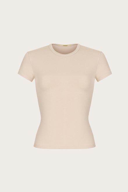 Футболка из вискозного трикотажа