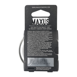 Презервативы Maxus супер тонкие, 0.03 в металлическом кейсе