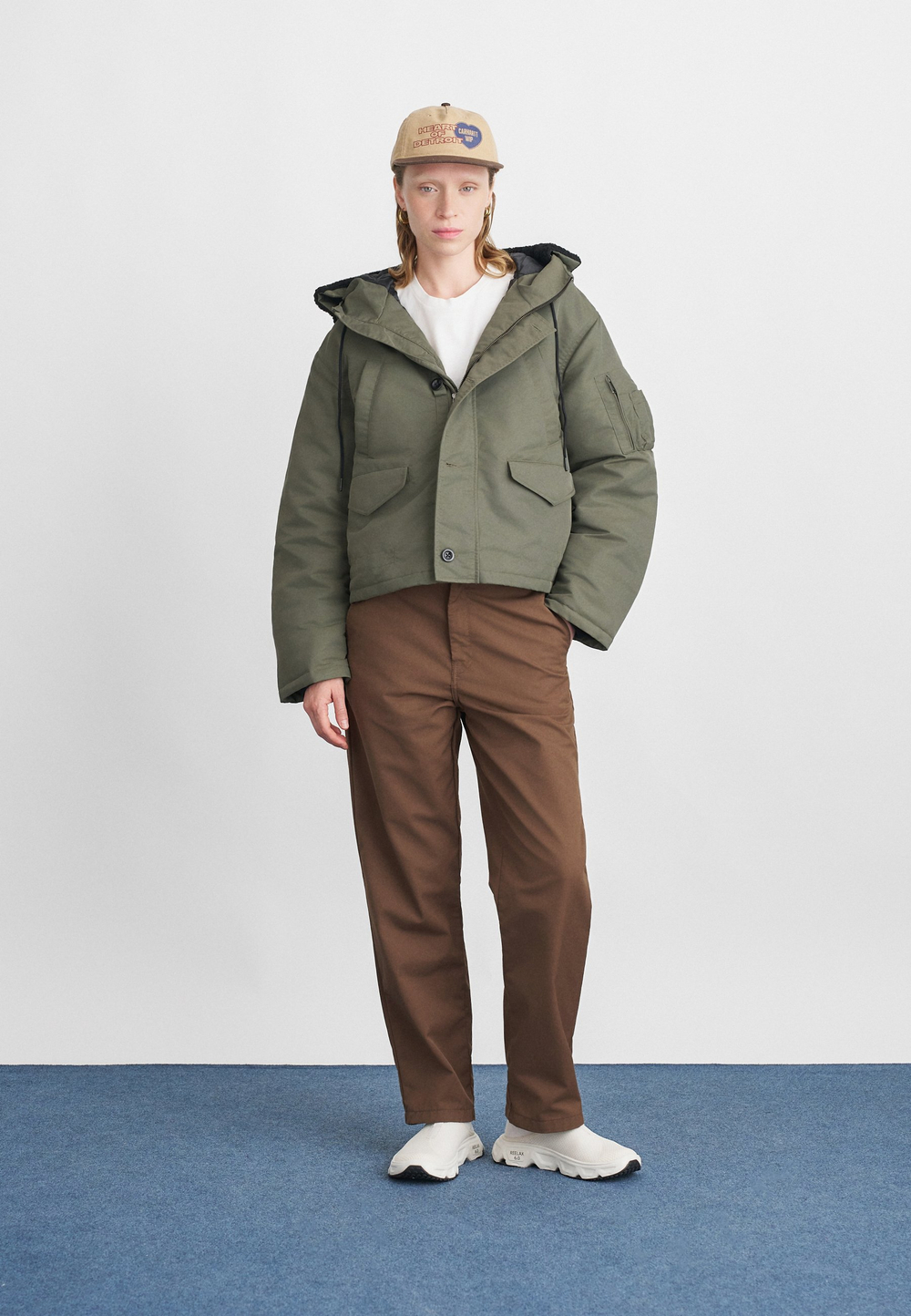 Carhartt WIP OLTERA - Зимняя куртка - Хаки