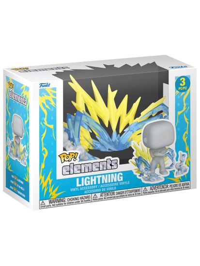 Набор Funko POP! Elements Lightning Yellow 3шт 88854 / Набор Фанко ПОП! в виде элемента "Молния"