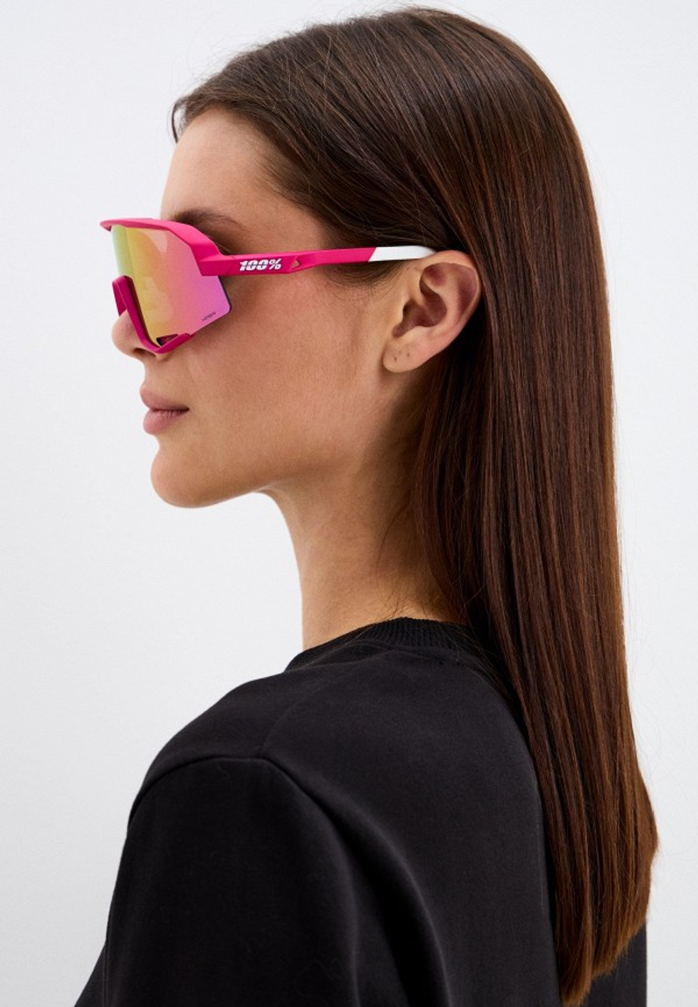 Спортивные очки 100% Slendale / Satin Pitaya / HiPER Vital Pink Mirror