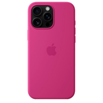 Силиконовый чехол с поддержкой MagSafe Apple Silicone Case для iPhone 16 Pro Max, Fuchsia (Фуксия)