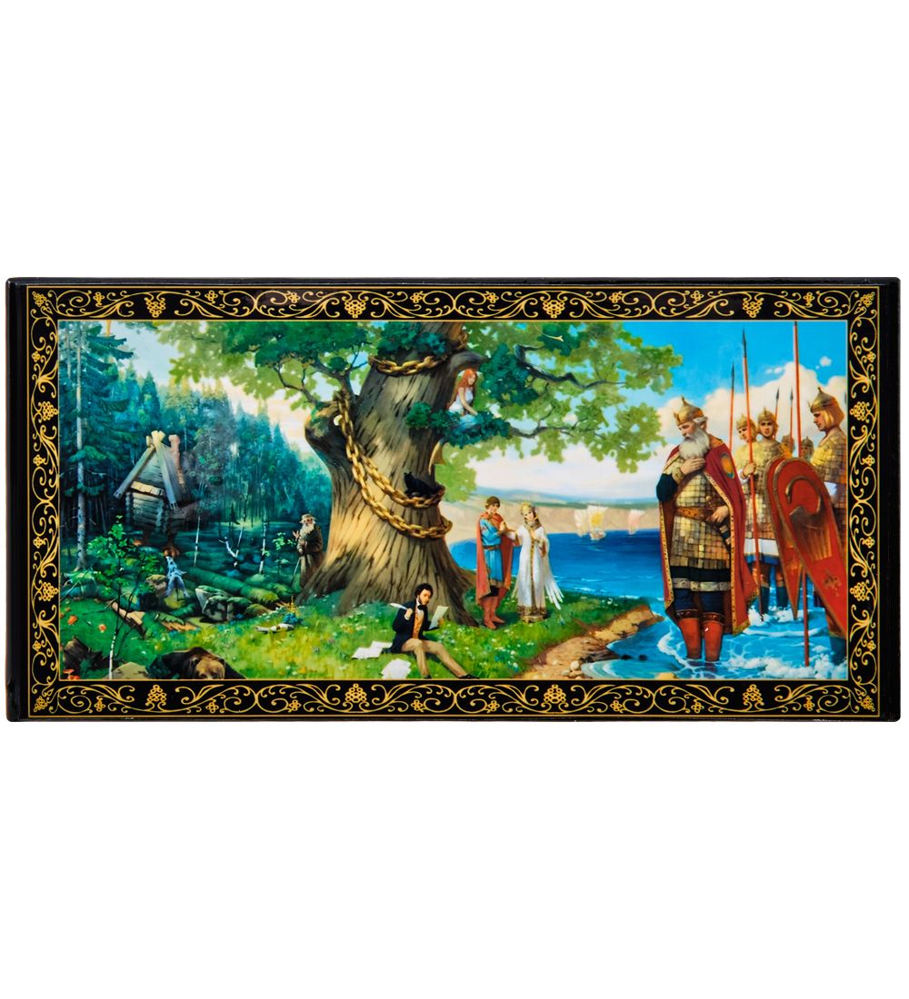 Народные промыслы ШК-11/12-N Шкатулка-купюрница в технике декупаж (8х17х4)