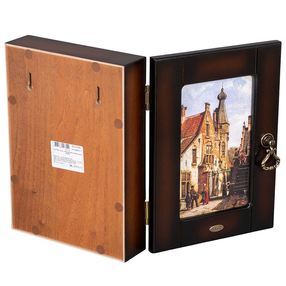 Ключница Семь ключей счастья Орех