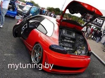 Задний бампер SHARK Mitsubishi Colt CA0