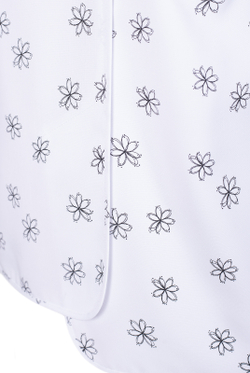 Блузка женская 1839ЮП, Цветы #259Цв091839ЮП