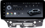 Магнитола для Mitsubishi Lancer X 2007-2016 (рамка 10) - Teyes LUX ONE ROUND монитор 12.3" 2K QLED на Android 10, CarPlay, 4G SIM-слот
