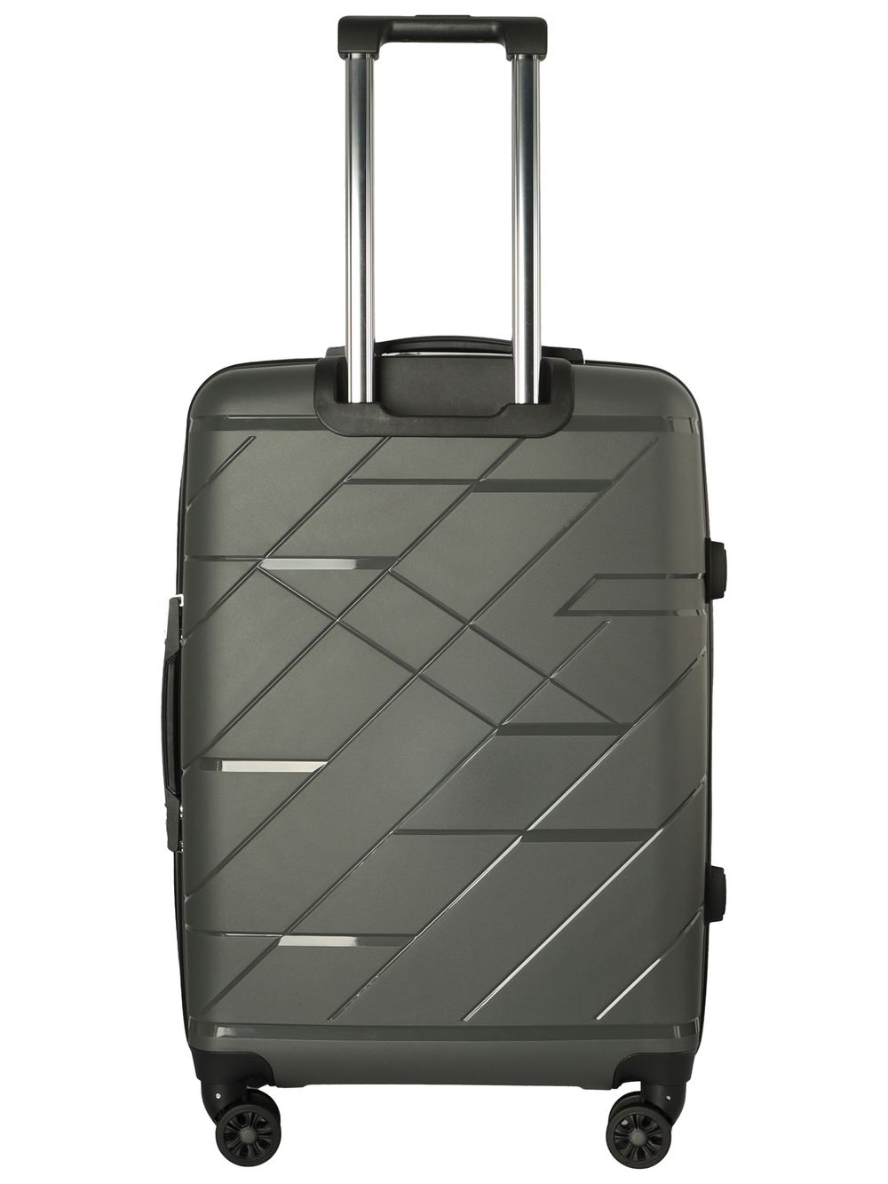 Чемодан 463 / С ремнем / Полипропилен