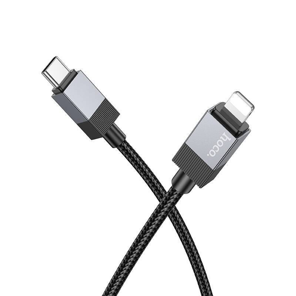 Кабель Lightning -TypeC HOCO X110 PD 27W (черный) 1м