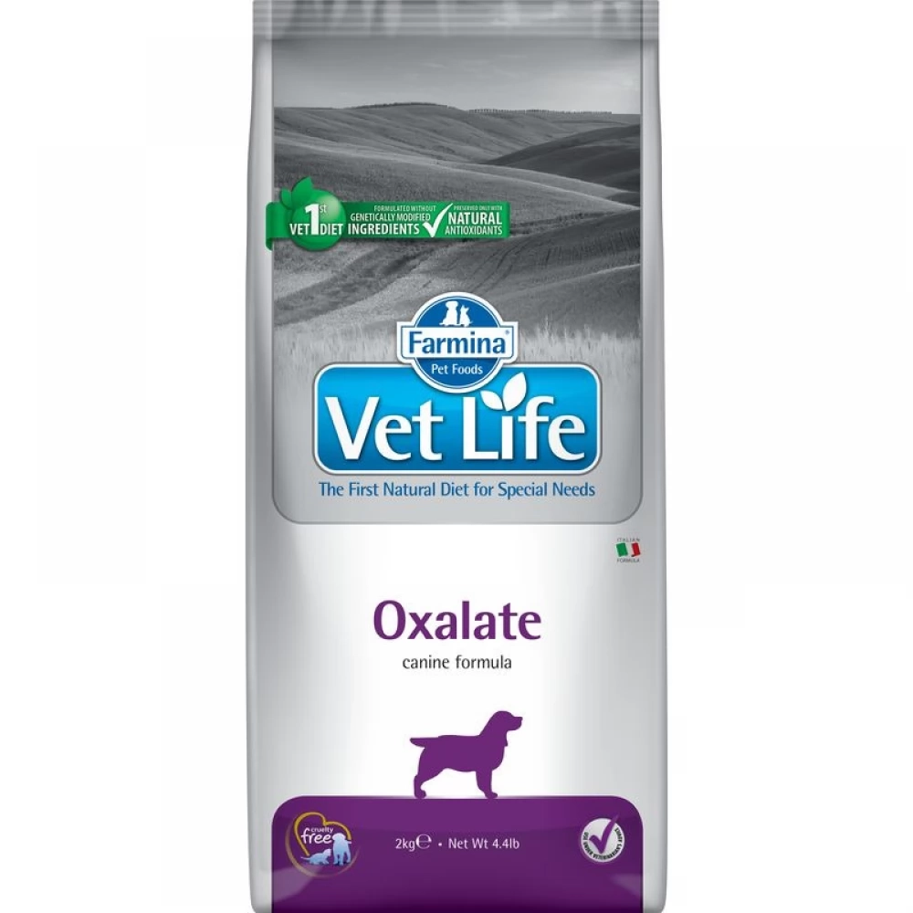 Vet Life Natural Diet Dog Oxalate *(Фармина оксалат) 12 кг