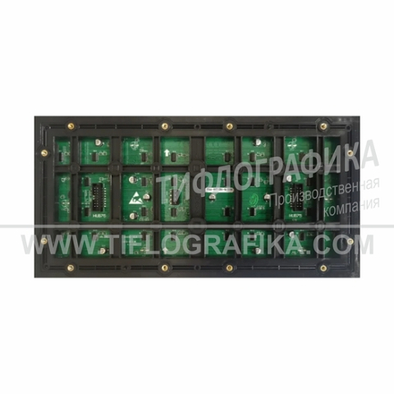 Светодиодный модуль SMD 160х320 мм, красный Р10