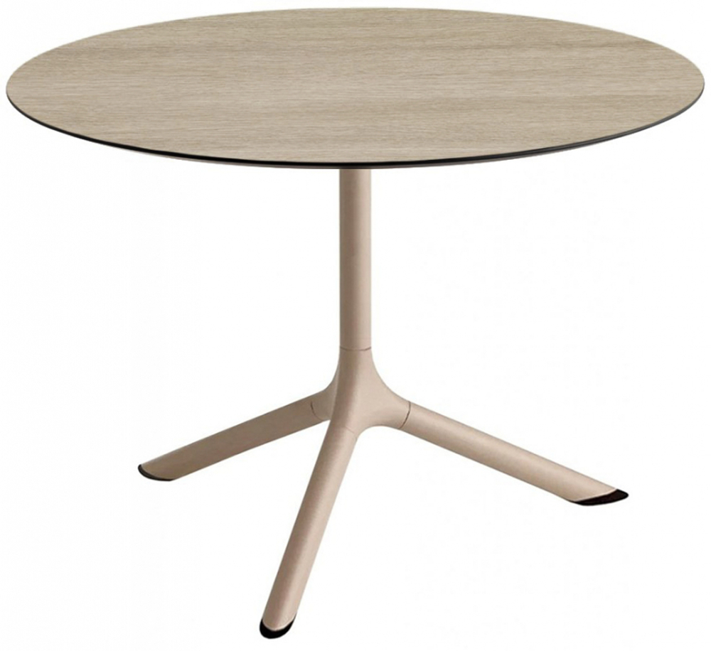 Столик ламинированный кофейный Scab Design Tripe, тортора, состаренный дуб тортора