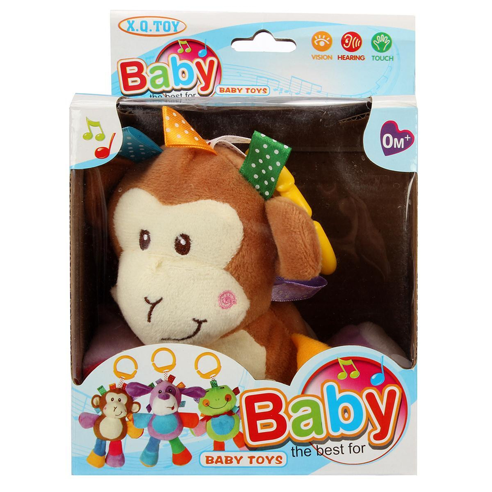 Развивающая игрушка для малышей Обезьяна, коробка XQ220D1