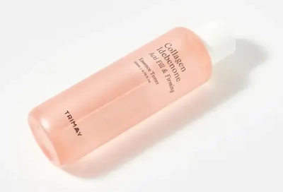 Trimay Укрепляющий тонер-эссенция с коллагеном Trimay Collagen Idebenone Acti Fill & Firming Dual Essence Toner