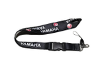 Yamaha (черный) / Брелок, шнурок для ключей на шею Yamaha (Ямаха), ланъярд, крафт, черный (1 шт)