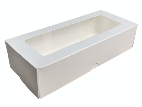 Коробка для десертов 170*70*40 мм (белая)