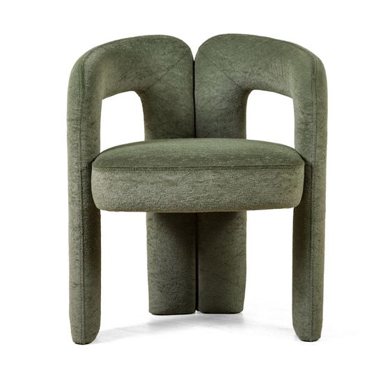 Полукресло Angie, микромех Plush green