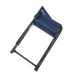 Кресло складное СЛЕДОПЫТ, 560х470х830 мм, сталь 22 мм, синий/2/