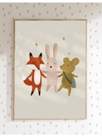 Постер для комнаты ребенка 30х40 см