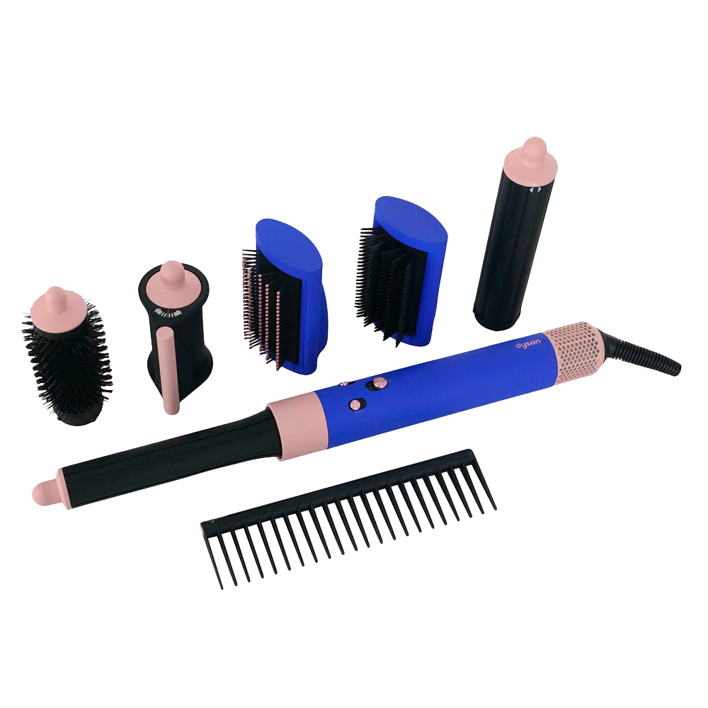 Стайлер Dyson Hairstyler Airwrap HS05 Complete Long, Blue / Blush (Синий / Румянец) + гребень