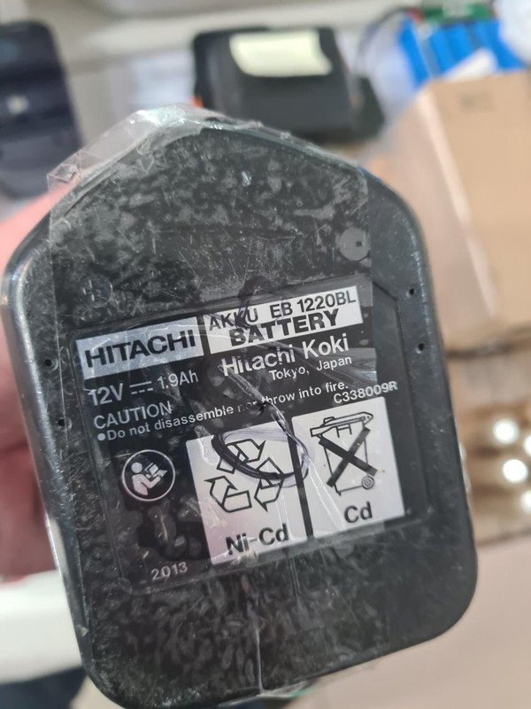 Ремонт аккумулятора Hitachi 1220BL