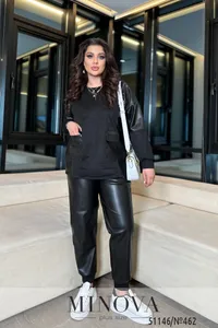 Костюм 462-черный Minova