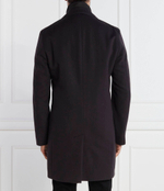 Хлопковое пальто 2в1 h hyde bib BOSS BLACK - темно-синий(50502250)