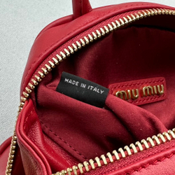 Miu Miu Leather Top-Handle Bag 18 cm