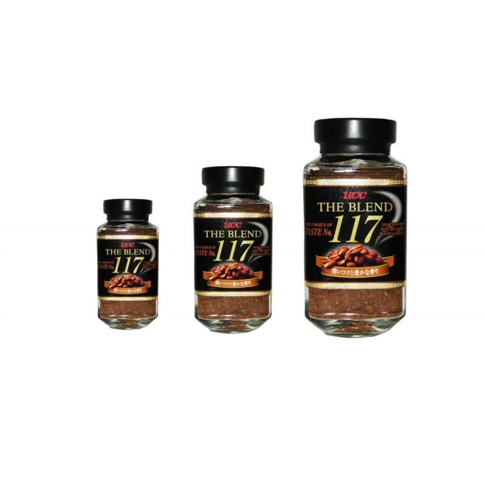 Кофе растворимый Коллекция 117 UCC в стеклянной банке