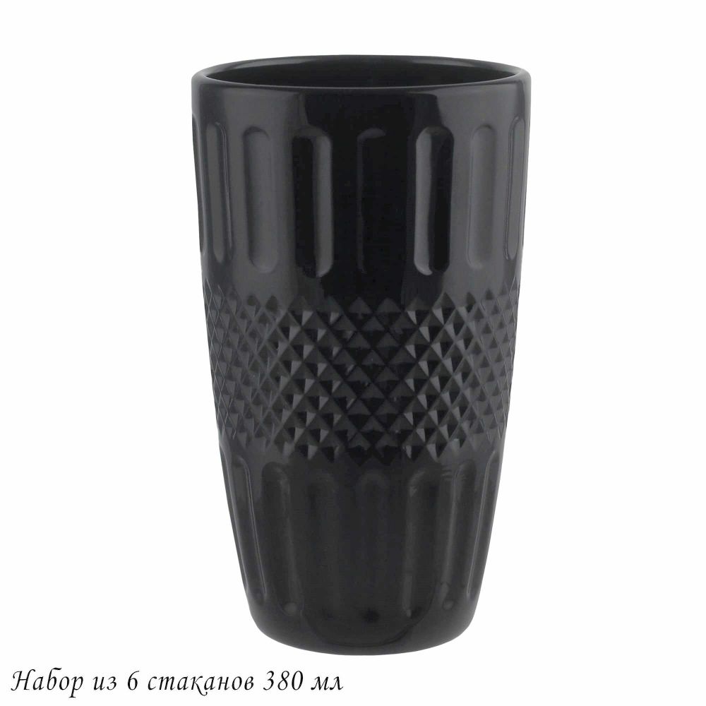 Lenardi 583-014 Набор из 6 стаканов 380 мл в под.уп.(х4)Стекло