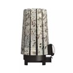 Дровяная банная печь Grill'D Cometa Vega 180 Short Stone Pro (Серпентинит)