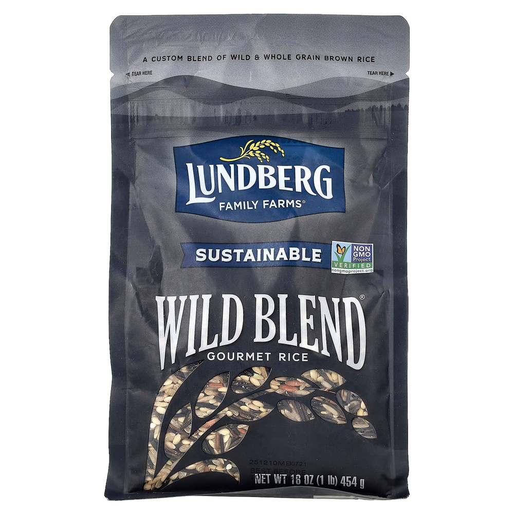 Lundberg, Wild Blend®, рис для гурманов, 454 г (16 унций)