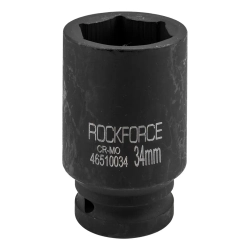 Головка ударная глубокая 34мм 3/4''6гр. RockForce##Rock FORCE RF-46510034