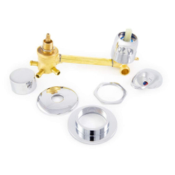 Смеситель для душевой кабины с переключателем на 5 режимов 150мм. под хомут