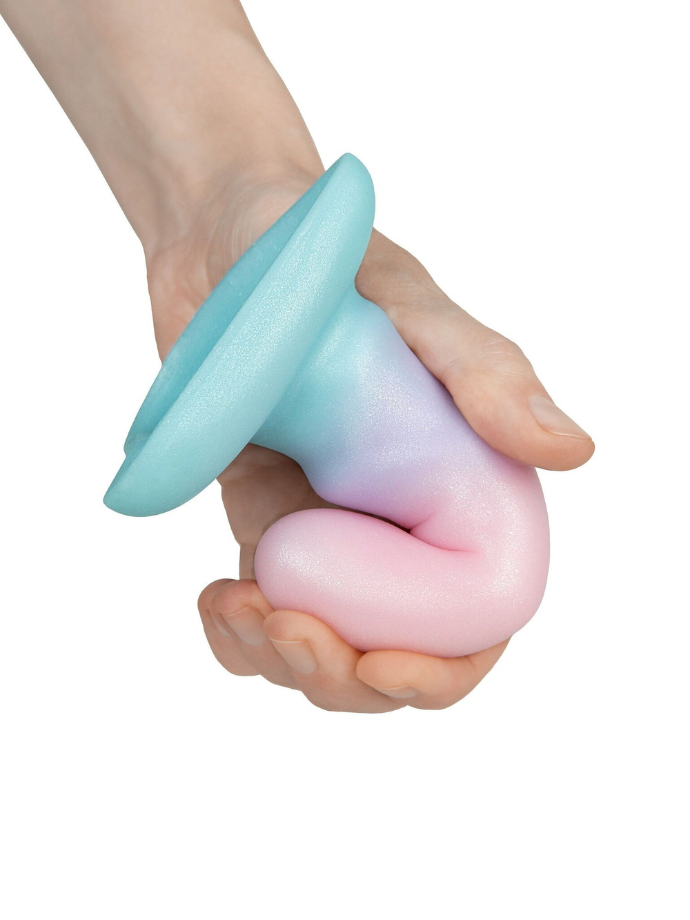 Нереалистичный дилдо Unicorn Max - 12,5 см.