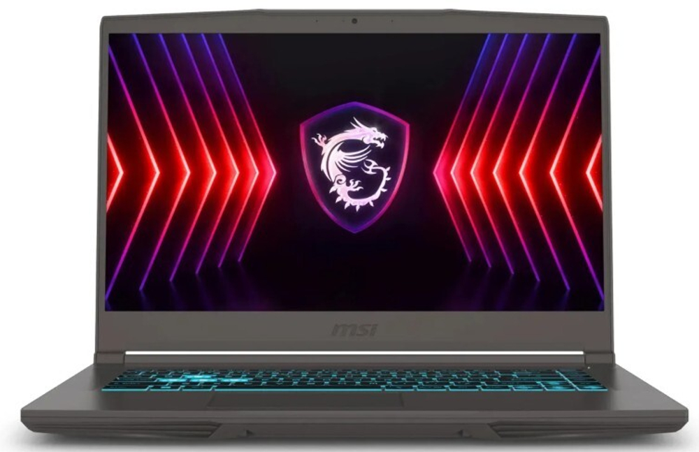 Ноутбук  MSI Thin 15 B13UDX-2277AU 15.6 ", Core i7, 16 Гб RAM, 512 Гб SSD, GeForce RTX 3050, Серый