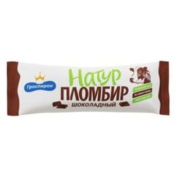 МОРОЖЕНОЕ НАТУР ПЛОМБИР ШОКОЛАДНЫЙ БУМ.ПАКЕТ 450 ГР/ГРОСПИРОН/ БЗМЖ