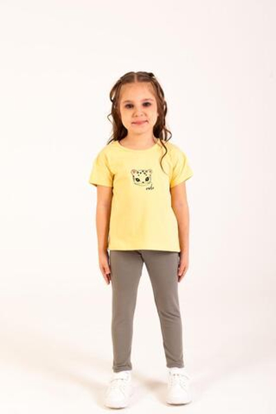 Футболка для девочки р. 104 (жёлтый) (Takro), 1 шт.