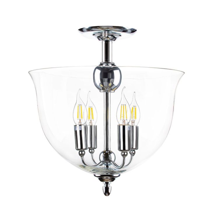 Потолочный светильник Crystal Lux Atlas PL4 Chrome