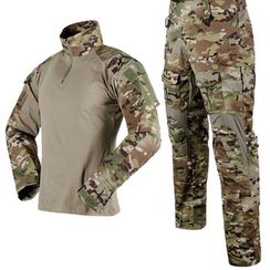 Костюм G3 тактический с наколенниками и налокотниками, мультикам
