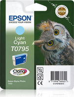 Epson Owl T0795 струйный картридж 1 шт Подлинный Светло-голубой C13T07954020