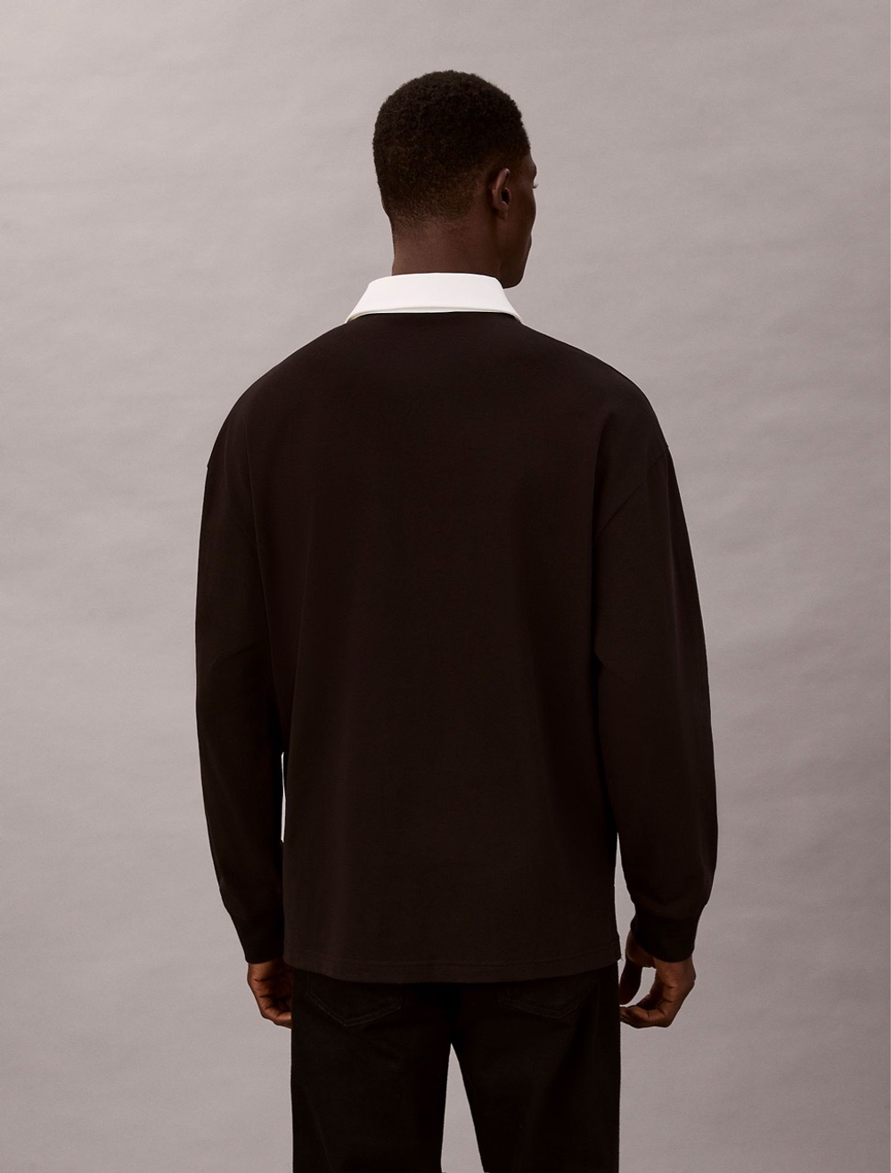 Поло Calvin Klein Varsity Logo Graphic Black
