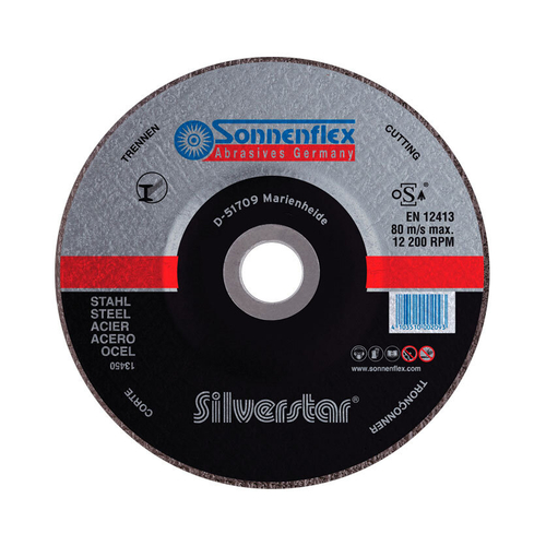 Отрезной диск по металлу Silverstar 100x2,5x16 мм AS36RBF F42 Sonnenflex 00205