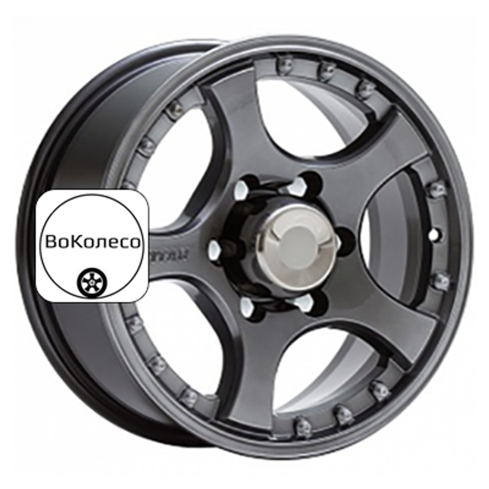 7x16/5x139,7 ET35 D109,7 Титан (КЛ139) Графит СКАД