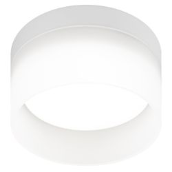 Светильник настенно-потолочный спот ЭРА OL30 WH GX53 белый | Накладные светильники