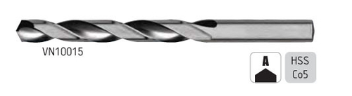 Сверло  ц/х 4,4x80/47 DIN338 HSSCo5 VN10015.0440