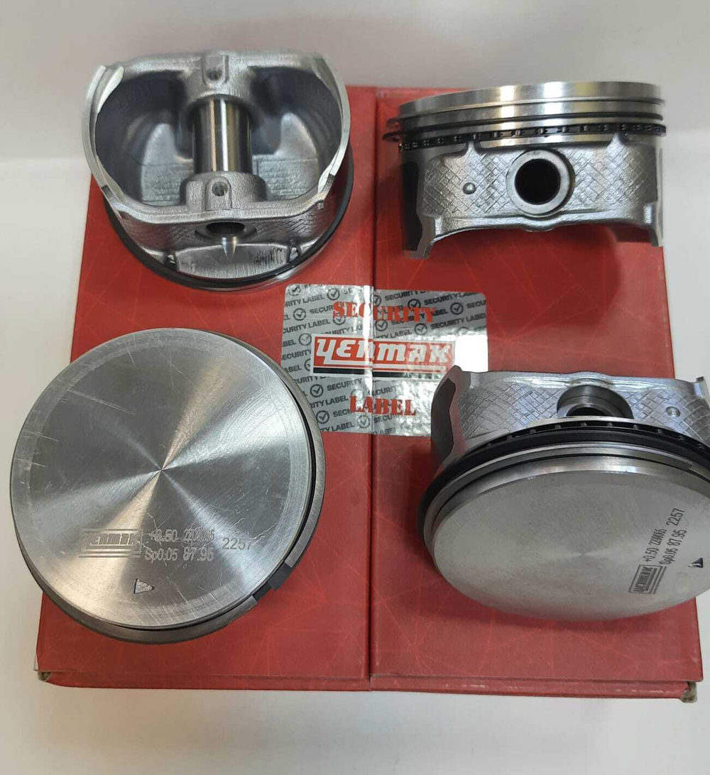 Поршни с кольцами +0.50 Ford/Mazda Duratec 2.0 AODA Yenmak