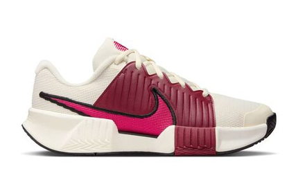 Женские Кроссовки теннисные Nike Zoom GP Challenge Pro - pale ivory/rush pink/sail/team red