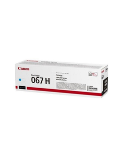 Canon Тонер-картридж/ CRG 067 H C  Cyan for MF651Cw/MF655Cdw/MF657Cdw/LBP631Cw/LBP633Cdw