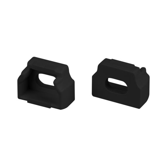 Заглушка СEIL-S12-SHADOW-20-SIDE BLACK с отверстием Arlight 052242